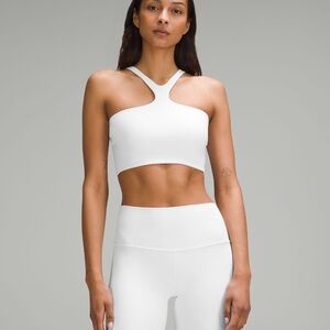 Lululemon Athletica White Racer Bra
